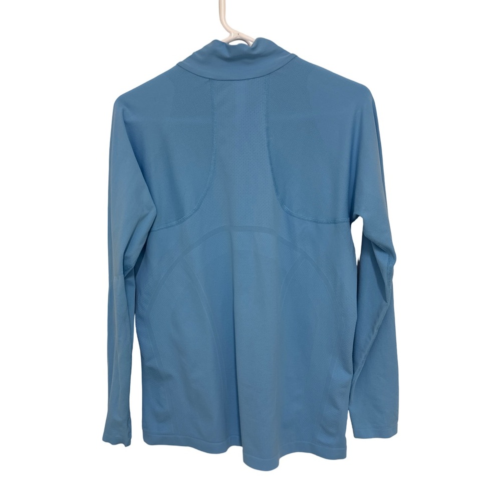 Athleta Light Blue Quarter Zip Athletic Top Women’s XL - Picture 2 of 6